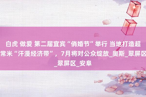 白虎 做爱 第二届宜宾“俏婚节”举行 当地打造超2万正常米“汗漫经济带”，7月将对公众绽放_奥斯_翠屏区_安阜